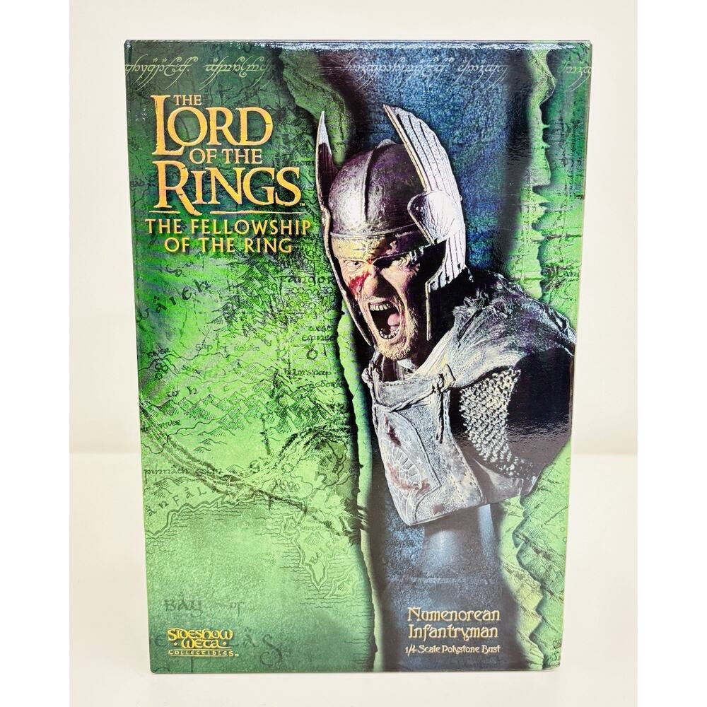 Sideshow Weta Numenorean Infantryman 1:4 Bust Lord of the Rings Fellowship